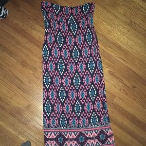 Aztec-style Maxi Skirt